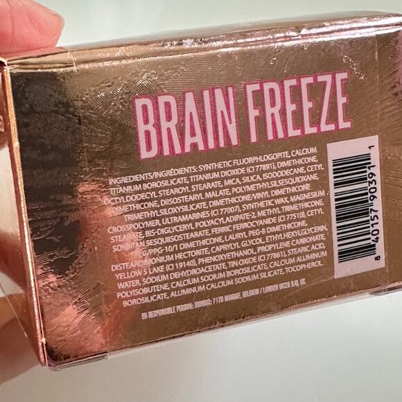 JEFFREE STAR Eyeshadow Eye Gloss Powder in Brain Freeze 4.5g / 0.16oz - NIB - Picture 4 of 8